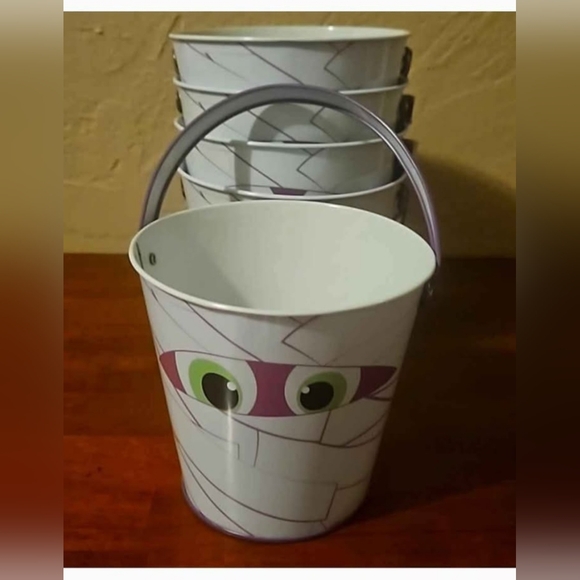 14 Halloween Gift Boo Buckets 9 Skeleton/5 Mummy - Picture 5 of 7